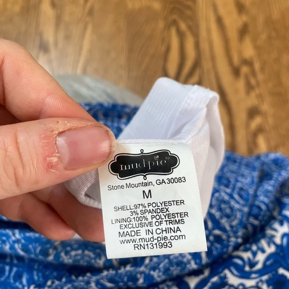 Blue Tank Dress - Picture 5 of 5